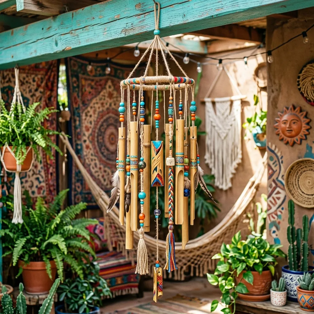Bohemian Patio Wind Chimes