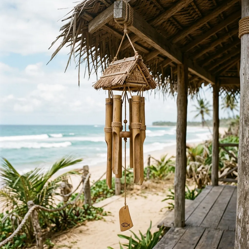 Coastal Breeze Bamboo Chimes