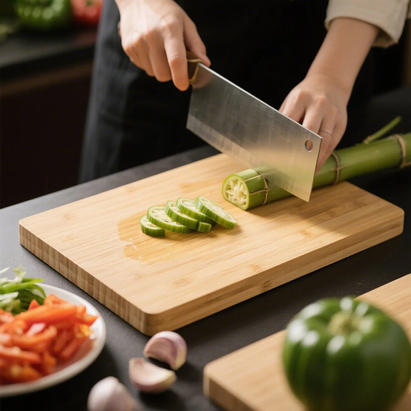 Bamboo Cutting Board - view 3